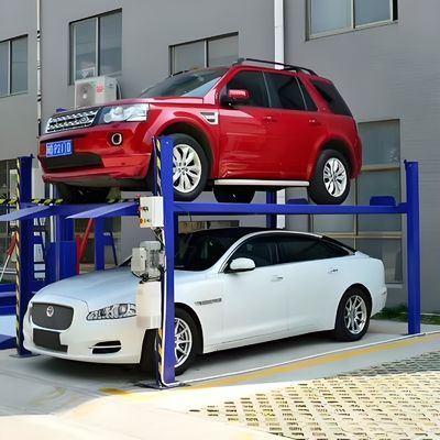 qualité  Electric Four Post Vehicle Lift 24 Inches Platform Width For Smooth Easy Vehicle Maintenance usine