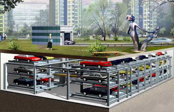 Ascenseur de garage de stationnement intelligent 80-120 véhicules