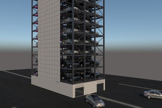 Système de stationnement automatique de voiture intelligente verticale 2300kg