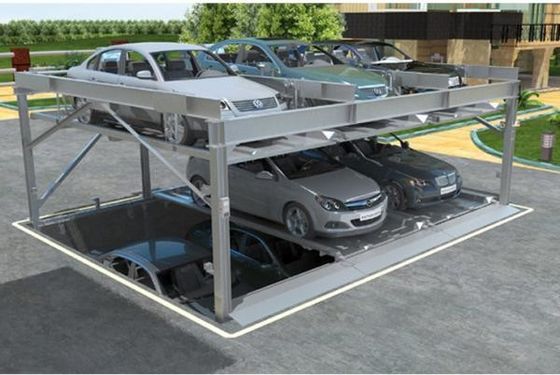 1700kgs Car Stacker Pit Paring Parking mécanique de voiture à la maison