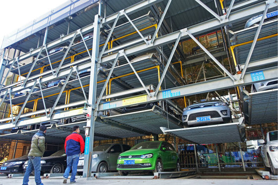 Puzzle d'empreinte automobile Système de stationnement de voiture Économie d'espace Puzzle mécanique de stationnement