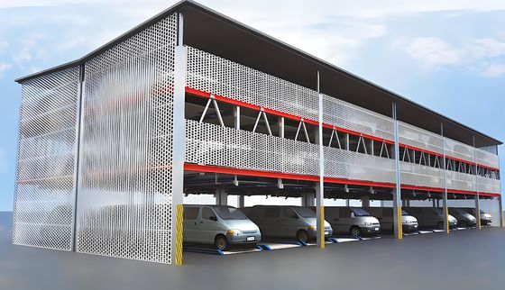 Puzzle d'installation modulaire Parking de voiture Utilisation de l'espace élevé Puzzle système de stationnement