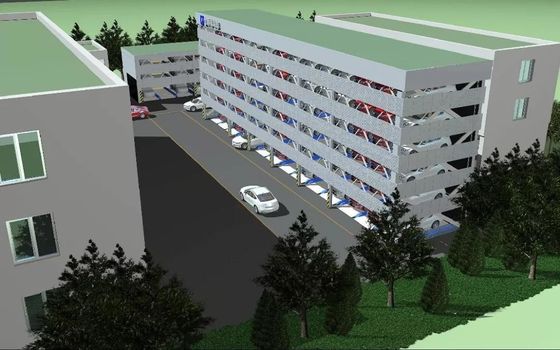 3 couches de stationnement automatique Systèmes d'ascenseur 2000 kg Parking mécanique pour voiture à domicile