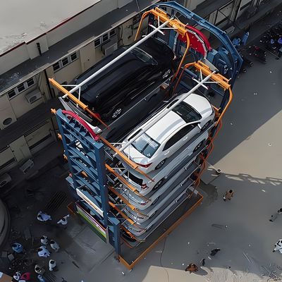 Système de stationnement rotatif à 6 couches Parking mécanique sur mesure