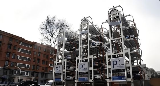 Économie d'espace Système de stationnement de voiture rotatif Système de stationnement de voiture rotatif communautaire