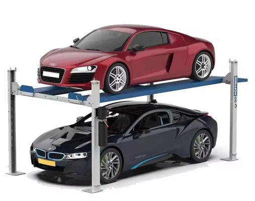 Elevateur de véhicule électrique à quatre poteaux largeur de plate-forme de 24 pouces pour une maintenance facile et fluide du véhicule