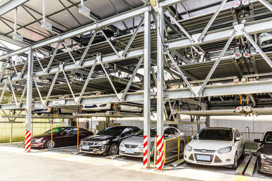 1000 kg de charge élévateur hydraulique stationnement de voitures d'habitation empilage de voitures pour garages