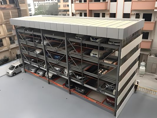 Parking automatique de 6 niveaux Garage 2 tonnes Parking automatique à domicile