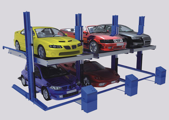 5 HP Motor Power Electric Four Column Motor Lift for High Capacity Lifting and Heavy-Duty Applications
