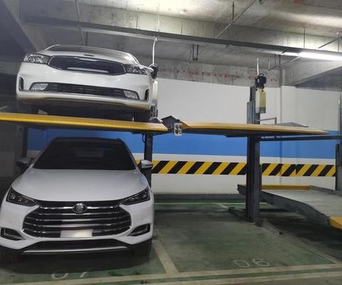 Ascenseur à moteur électrique à quatre colonnes de 5 HP pour levage haute capacité et usage intensif