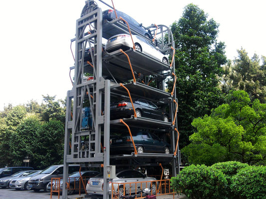 18Système de stationnement rotatif à moteur vertical de 5 kW avec certification UL et entraînement à la chaîne