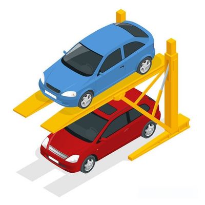 Ascenseur de stationnement électrique à quatre colonnes 208-230V : la solution parfaite pour les besoins de stationnement