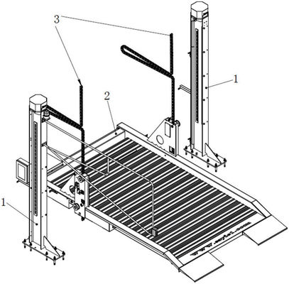 Ascenseur de stationnement électrique à quatre colonnes 208-230V : la solution parfaite pour les besoins de stationnement