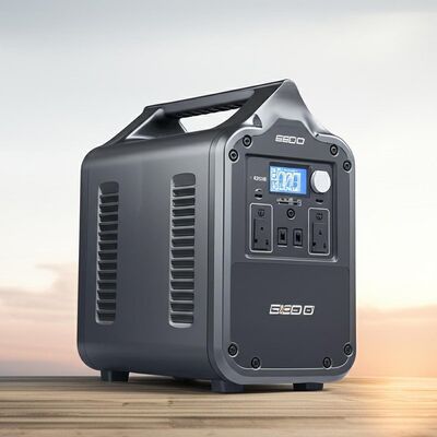 Faible à modérée consommation d'énergie Haute capacité centrale électrique portable Mode de fonctionnement automatisé Appareil de stockage d'énergie Idéal pour les besoins d'urgence en électricité